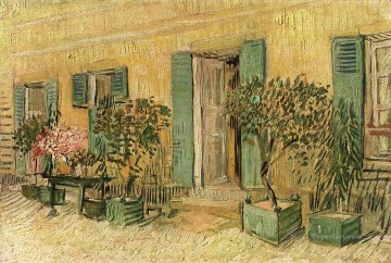 Exterior de un restaurante en Asnieres Vincent van Gogh Pinturas al óleo
